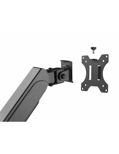 650133 soporte para monitor 81,3 cm (32") Negro Escritorio