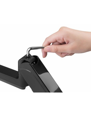 650133 soporte para monitor 81,3 cm (32") Negro Escritorio