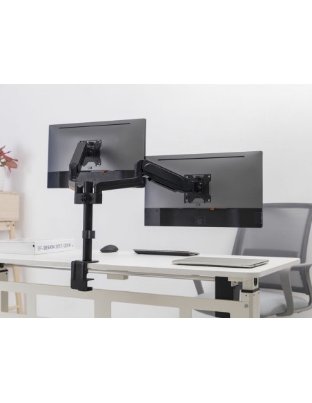 650133 soporte para monitor 81,3 cm (32") Negro Escritorio