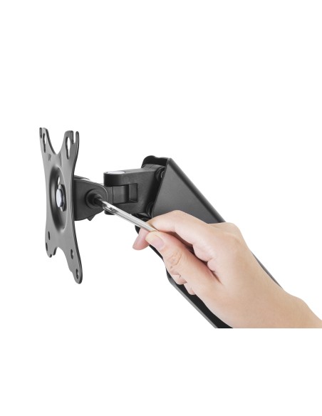 650136 soporte para monitor 81,3 cm (32") Negro Pared