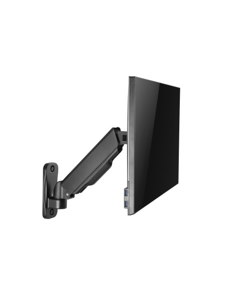 650136 soporte para monitor 81,3 cm (32") Negro Pared
