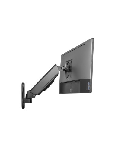650136 soporte para monitor 81,3 cm (32") Negro Pared