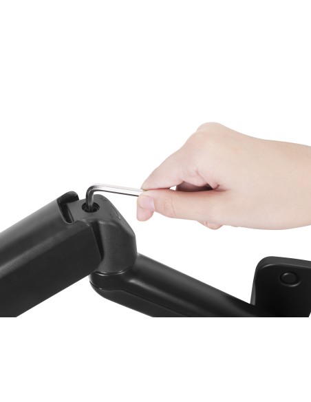 650137 soporte para monitor 81,3 cm (32") Negro Pared