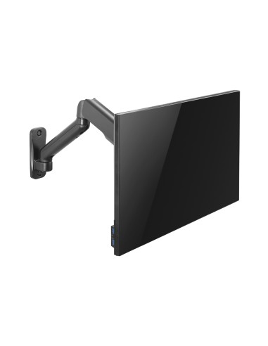 650137 soporte para monitor 81,3 cm (32") Negro Pared