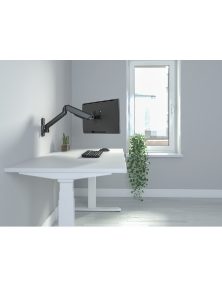 650137 soporte para monitor 81,3 cm (32") Negro Pared