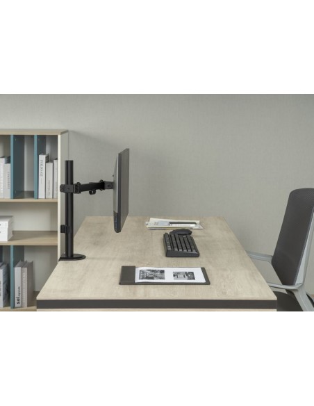 650156 soporte para monitor 81,3 cm (32") Abrazadera Negro