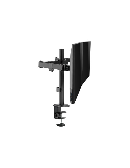 650157 soporte para monitor 81,3 cm (32") Negro Escritorio