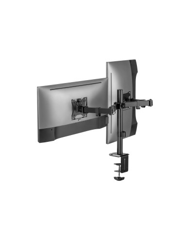 650157 soporte para monitor 81,3 cm (32") Negro Escritorio