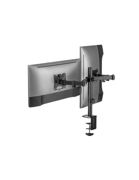 650157 soporte para monitor 81,3 cm (32") Negro Escritorio