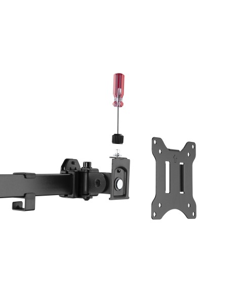 650158 soporte para monitor 81,3 cm (32") Negro Escritorio