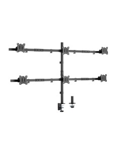 650160 soporte para monitor 81,3 cm (32") Negro Escritorio 2