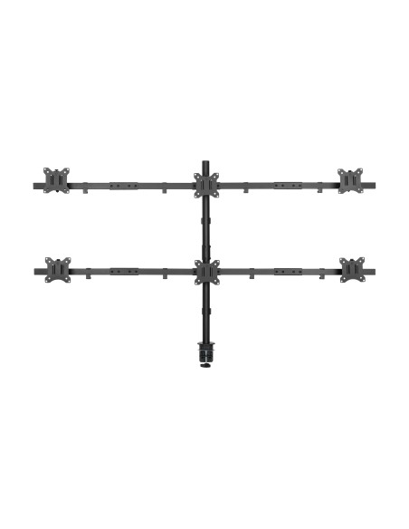 650160 soporte para monitor 81,3 cm (32") Negro Escritorio