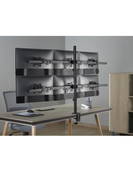 650160 soporte para monitor 81,3 cm (32") Negro Escritorio