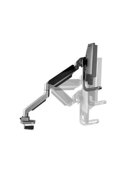 650161 soporte para monitor 81,3 cm (32") Negro Escritorio