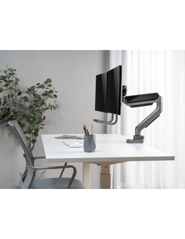 650161 soporte para monitor 81,3 cm (32") Negro Escritorio