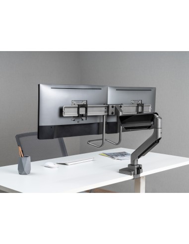 650161 soporte para monitor 81,3 cm (32") Negro Escritorio