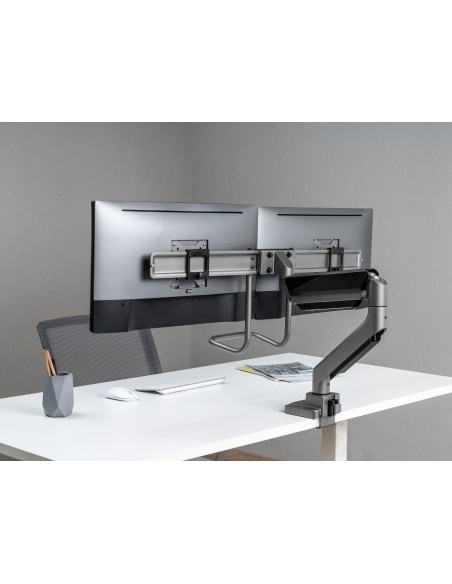 650161 soporte para monitor 81,3 cm (32") Negro Escritorio