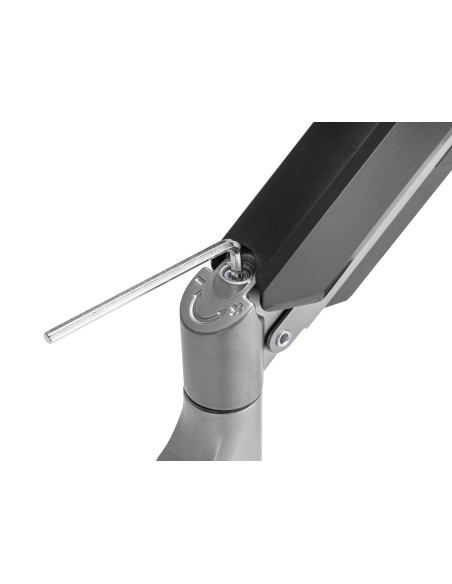 650162 soporte para monitor 68,6 cm (27") Negro Escritorio