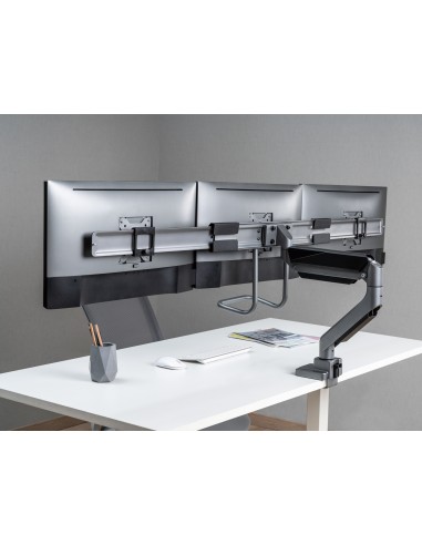 650162 soporte para monitor 68,6 cm (27") Negro Escritorio