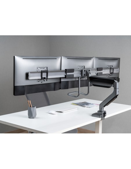 650162 soporte para monitor 68,6 cm (27") Negro Escritorio