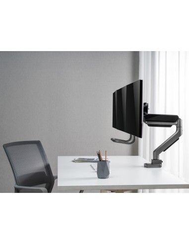 650162 soporte para monitor 68,6 cm (27") Negro Escritorio