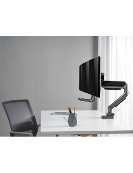 650162 soporte para monitor 68,6 cm (27") Negro Escritorio