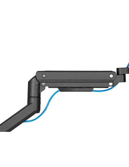 650180 soporte para monitor 124,5 cm (49") Negro Escritorio