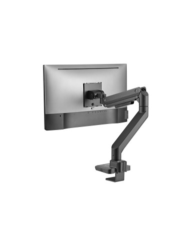 650180 soporte para monitor 124,5 cm (49") Negro Escritorio