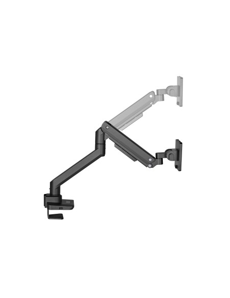 650180 soporte para monitor 124,5 cm (49") Negro Escritorio