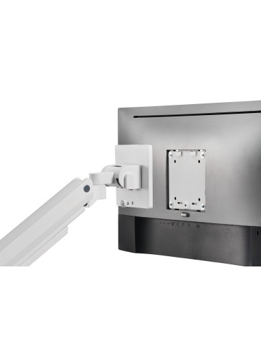 650181 soporte para monitor 124,5 cm (49") Blanco Escritorio