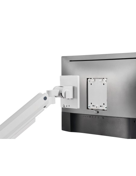 650181 soporte para monitor 124,5 cm (49") Blanco Escritorio