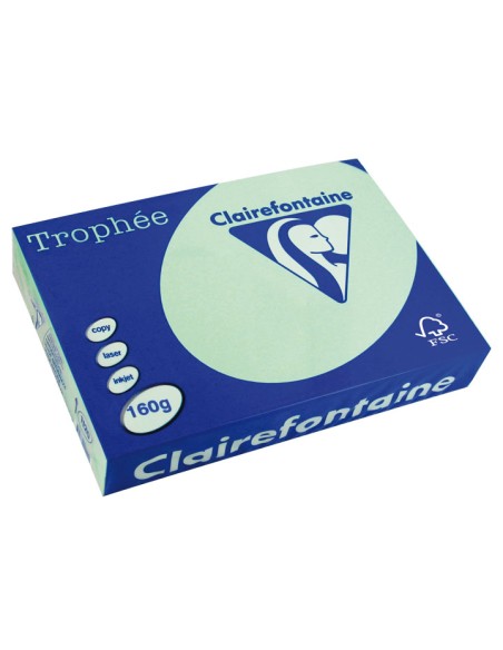 PAQ. 250H PAP. TROPHEE CLF SUAVE A4 160G VER NAT