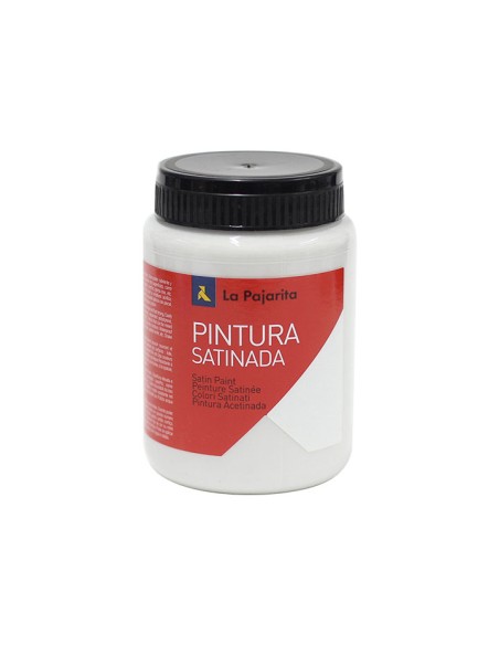 PINTURA SATIN.375ML LA PAJARITA 112113 GRIS PLATA