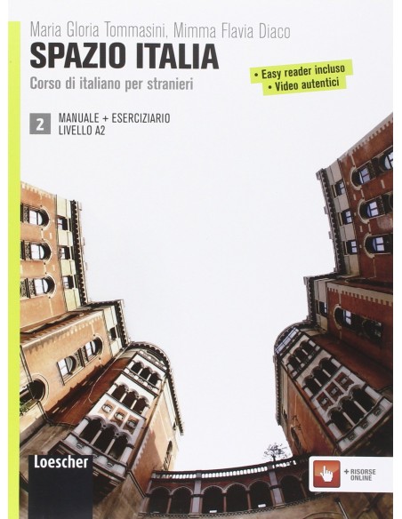 SPAZIO ITALIA 2 LIBRO ESERCIZIARIO