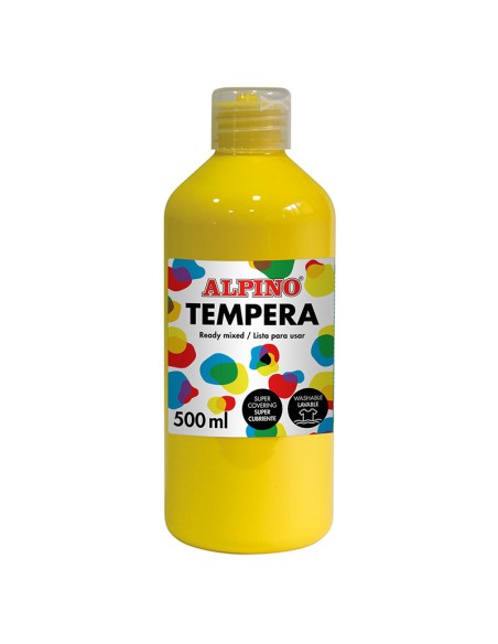 DM010171 tempera 500 ml Botella Amarillo
