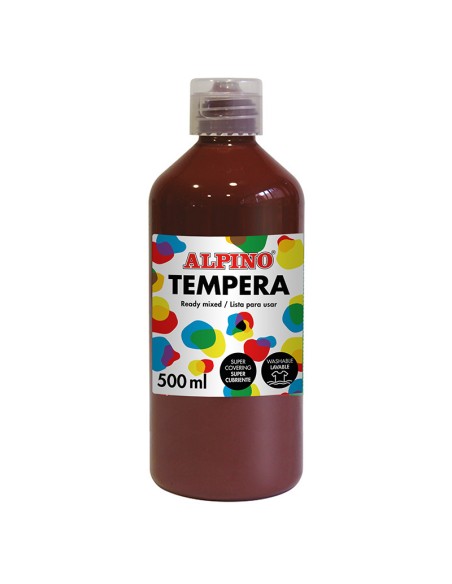 DM010177 tempera 500 ml Botella Marrón