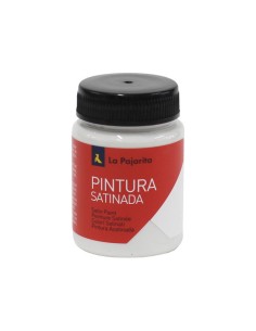 PINTURA SATIN.75ML LA PAJARITA 112116 GRIS PLATA