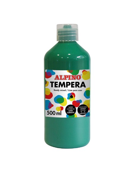 DM010179 tempera 500 ml Botella Verde