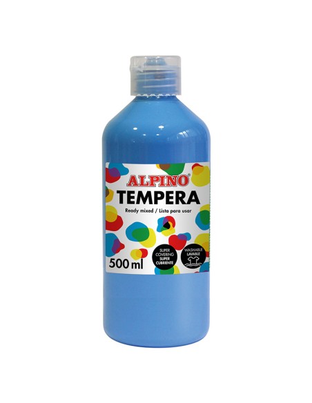 DM010180 tempera 500 ml Botella Cian