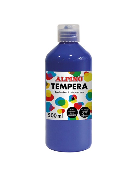 DM010181 tempera 500 ml Botella Azul
