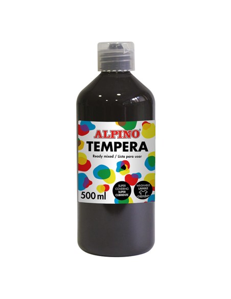 DM010183 tempera 500 ml Botella Negro