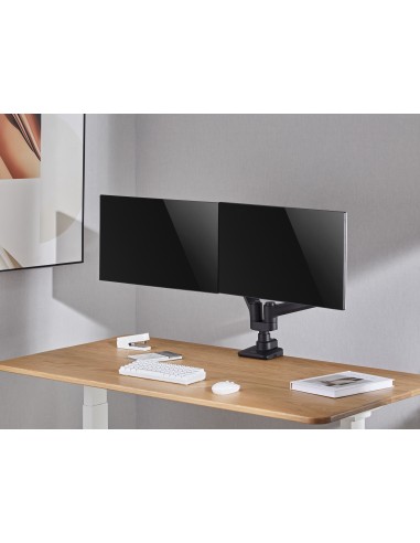 650182 soporte para monitor 88,9 cm (35") Negro Escritorio