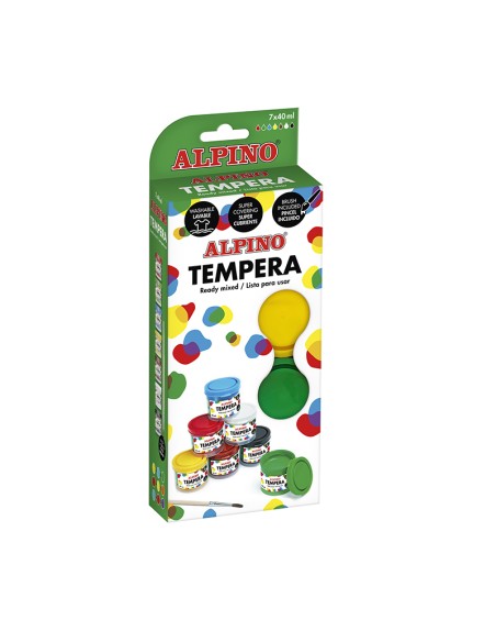 DM020921 tempera 40 ml Botella Multi