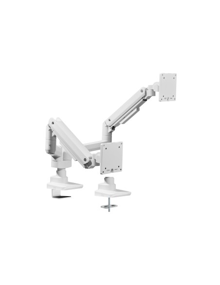 650183 soporte para monitor 88,9 cm (35") Blanco Escritorio