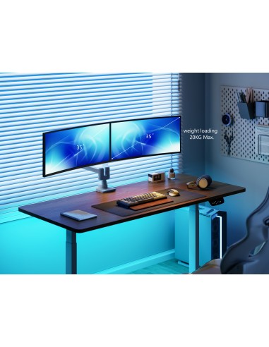 650183 soporte para monitor 88,9 cm (35") Blanco Escritorio