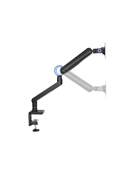 650184 soporte para monitor 88,9 cm (35") Negro Escritorio