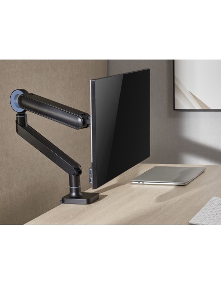 650184 soporte para monitor 88,9 cm (35") Negro Escritorio