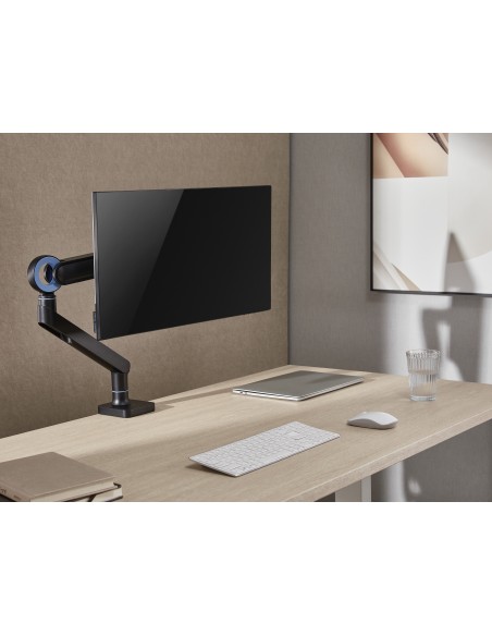 650184 soporte para monitor 88,9 cm (35") Negro Escritorio