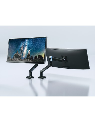 650184 soporte para monitor 88,9 cm (35") Negro Escritorio