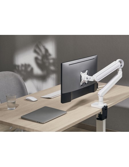 650185 soporte para monitor 88,9 cm (35") Blanco Escritorio